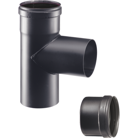 T-joint + cap d.80 Apros