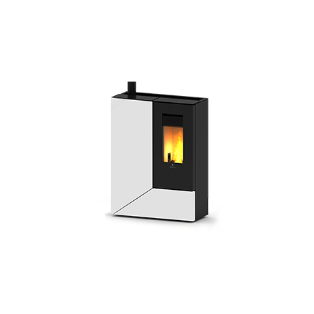 Ravelli STILO STEEL pellet stove White