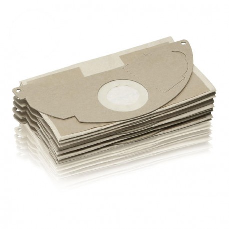 Paper filter bag 5 pieces 250 x 170 x 60