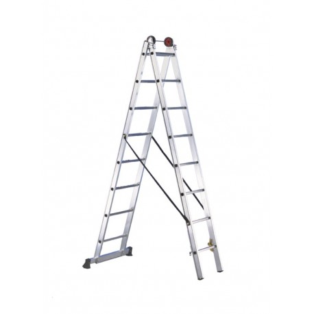 EURO E2 Ladder 2X4.60m 16 steps Svelt