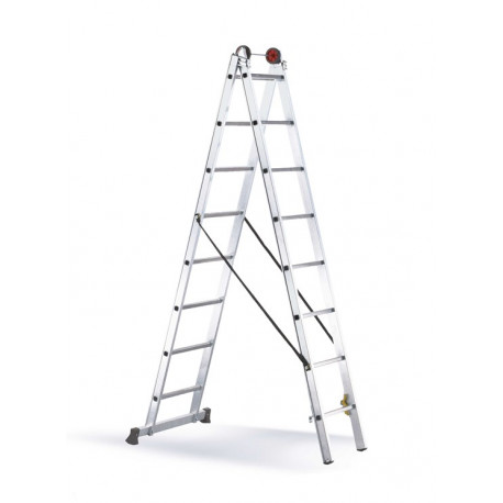 EURO E2 Ladder 2x4m 14 Steps Svelt