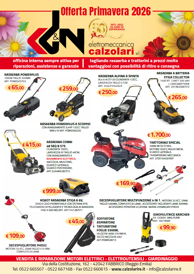 Offerte di Primavera 2026