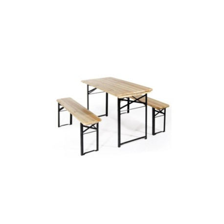 Beer garden set 80X200 Table with 2 benches Biacchi
