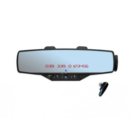 BLUETOOTH hands-free rearview mirror