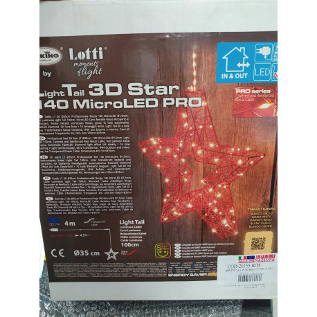 Red star d.35 140 warm white microled