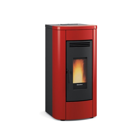 KLAUDIA plus 5.0 pellet stove bordeaux 8.0 kW Nordica