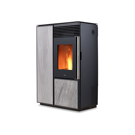 A10C LIGHT GRY pellet stove Nobis 5*