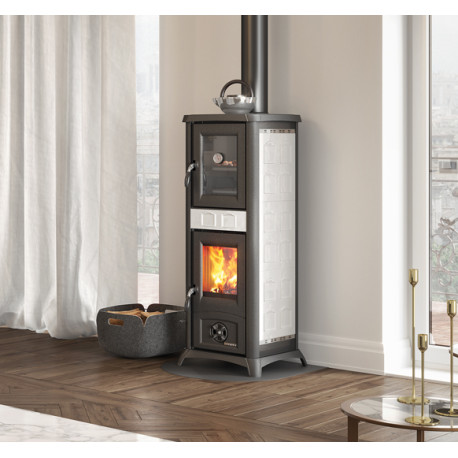 Gemma stove with wood oven 5.0 ceramic ELEGANCE BIIN Nordica