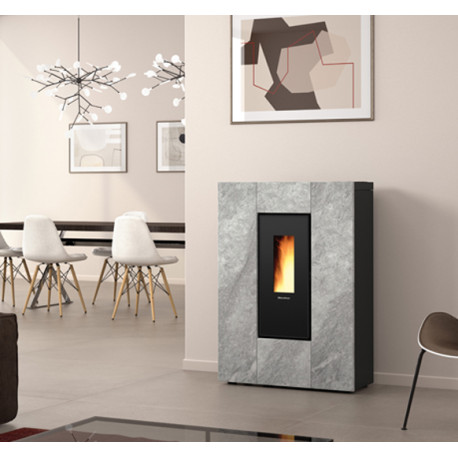 MARILENA PLUS STOVE STONE 5.0 NATURAL slim 8kW Nordica