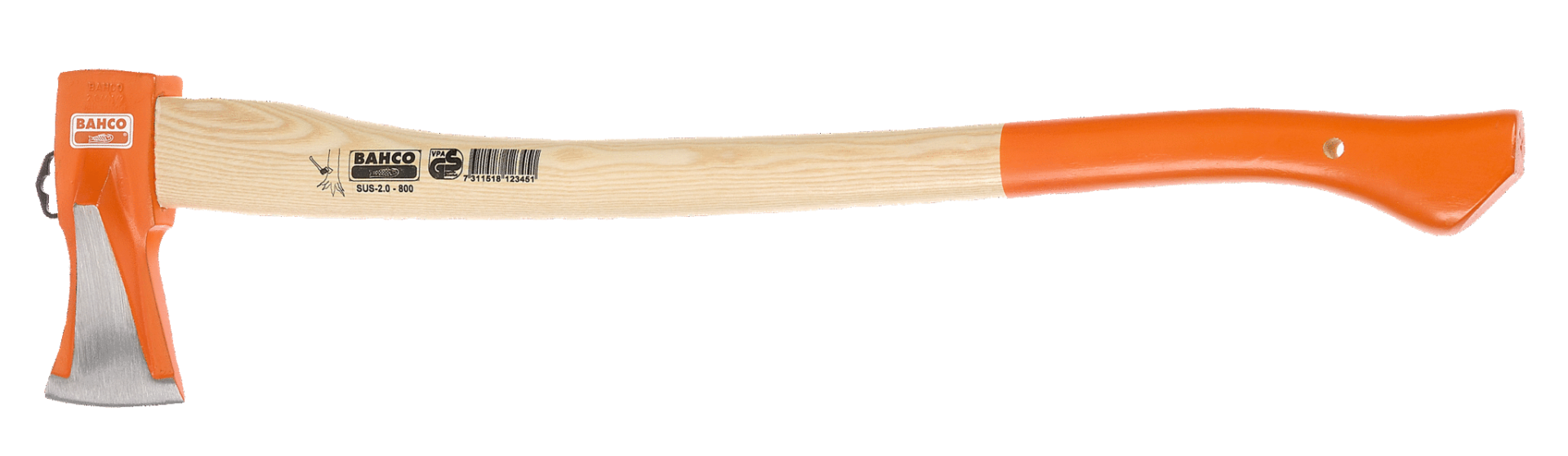 Ascia da Spacco con Testa a Cuneo Bahco