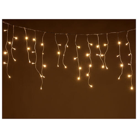 Warm White 120LED Curtain 5.12m