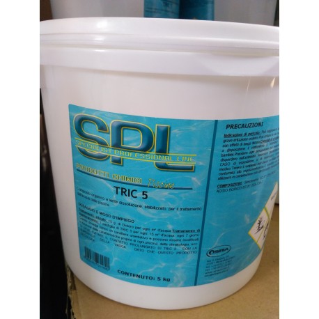 Tricloro 90% in pastiglie 200 gr (5kg)