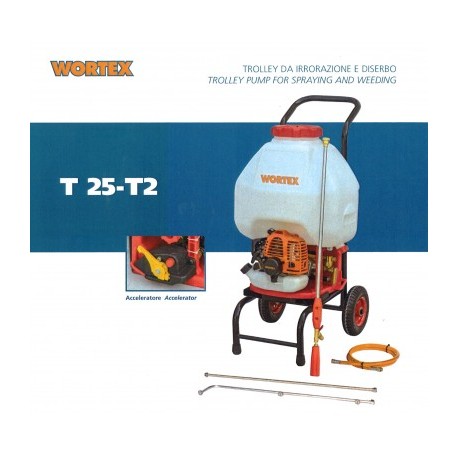 Trolley diserbo T 25-T2 Wortex