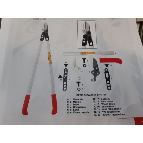 Adjustment Knob Lever for Kuker 88P Pruners