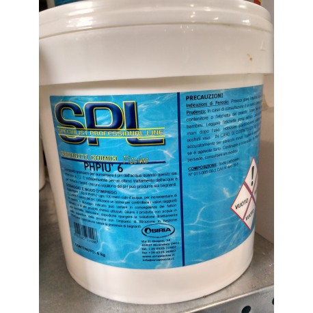 Water ph+ granulare 6 kg